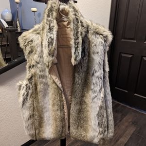 Thick soft fur Vest